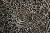 New Balinese Carved MANDALA / TROPICAL WALL PANELS - BALI WALL ART - Mandala 1m