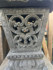 NEW Balinese Concrete Lantern  - Outdoor Bali Lantern - Balinese Garden Lantern