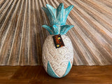 NEW Hand Carved Wooden Pineapple Decor - BOHO Style  -  30cm Bali Pineapple