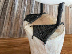 NEW Balinese Hand Carved & Crafted Pelican Sculpture AMAZING - Bali Bird Art