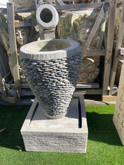 NEW Balinese Pebble Style Water Feature - Bali Water Feature - Bali Water Garden