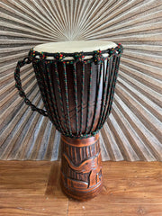 NEW Djembe Drum - 60cm Tall Bongo Drum - Authentic Musical Instrument