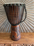 NEW Djembe Drum - 60cm Tall Bongo Drum - Authentic Musical Instrument