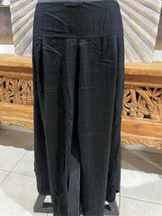 Ladies Bali Capri Pants w/Leg Split - Elastic Back Waist, Cool & Comfortable!!