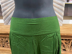 Ladies Bali Capri Pants w/Leg Split - Elastic Back Waist, Cool & Comfortable!!