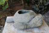 New Balinese Cast Concrete Turtle Pot - 2 Colours Available - GORGEOUS!!