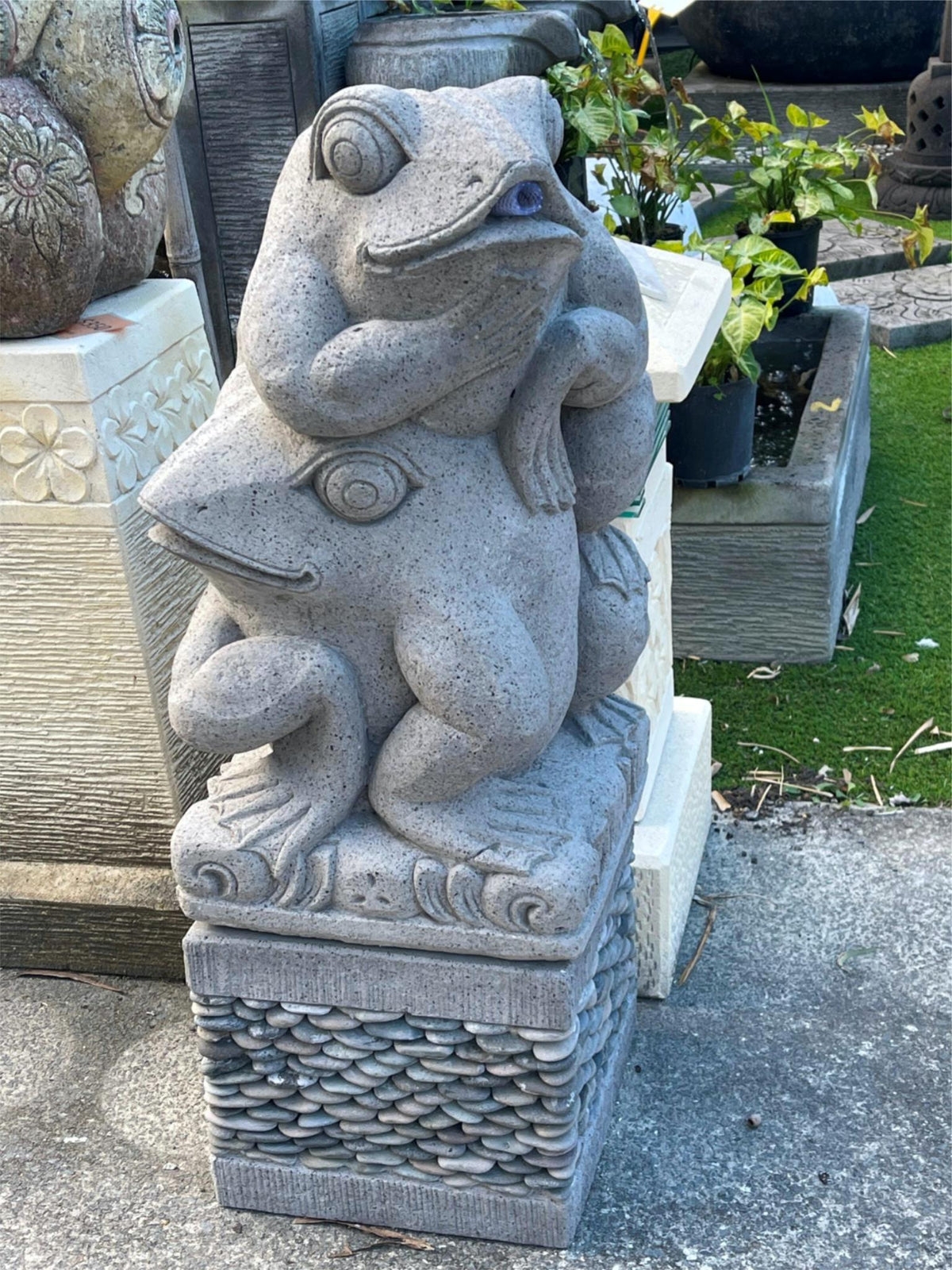 NEW Balinese Frog Water Feature - Bali Frog Squirter / Water Feature - Bali Frog