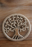 Balinese Hand Carved MDF TREE OF LIFE Wall Panel 40cm