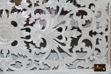 NEW Balinese Carved MDF/WOOD Framed MANDALA Wall Panel - Mandala Bedhead