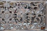 NEW Balinese Carved MDF/WOOD Framed MANDALA Wall Panel - Mandala Bedhead