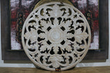 New Balinese Carved MANDALA / TROPICAL WALL PANELS - BALI WALL ART - Mandala Art