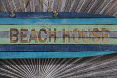 NEW Balinese Timber Surfboard BEACH HOUSE Sign