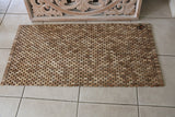 New Balinese Hand Crafted Teak Wood Floor / Door Mat - 120x60cm AMAZING Quality!