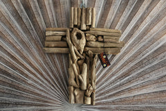 NEW Balinese Handmade Driftwood Cross Wall Decor