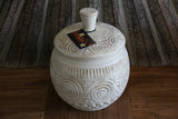 NEW Balinese Hand Carved Wooden Bowl with Lid - 3 colours available