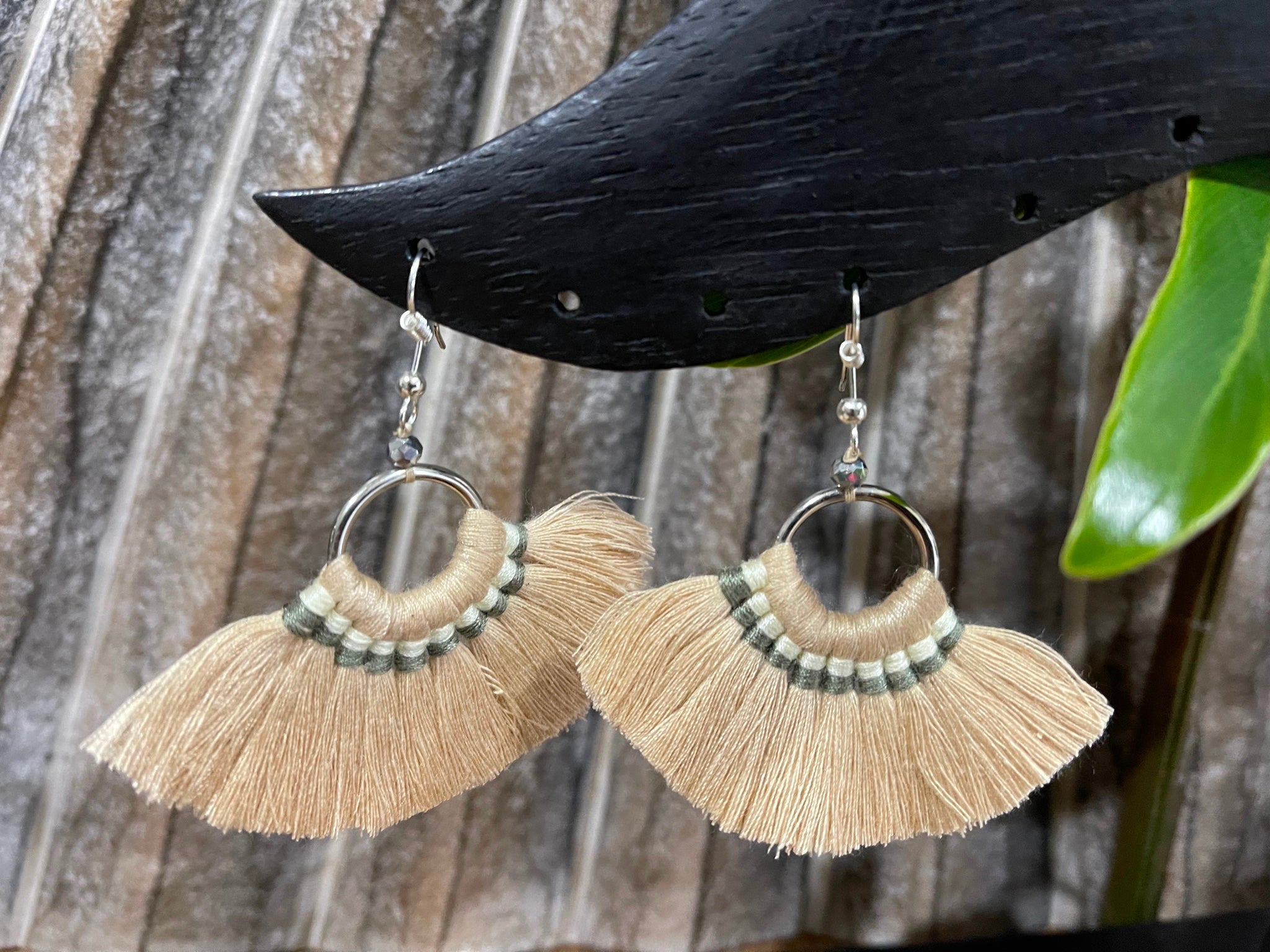 Tassel Hook Earrings - Choose from 7 Colours - Stunning Bali Tassel Ea –  Tropical Living QLD