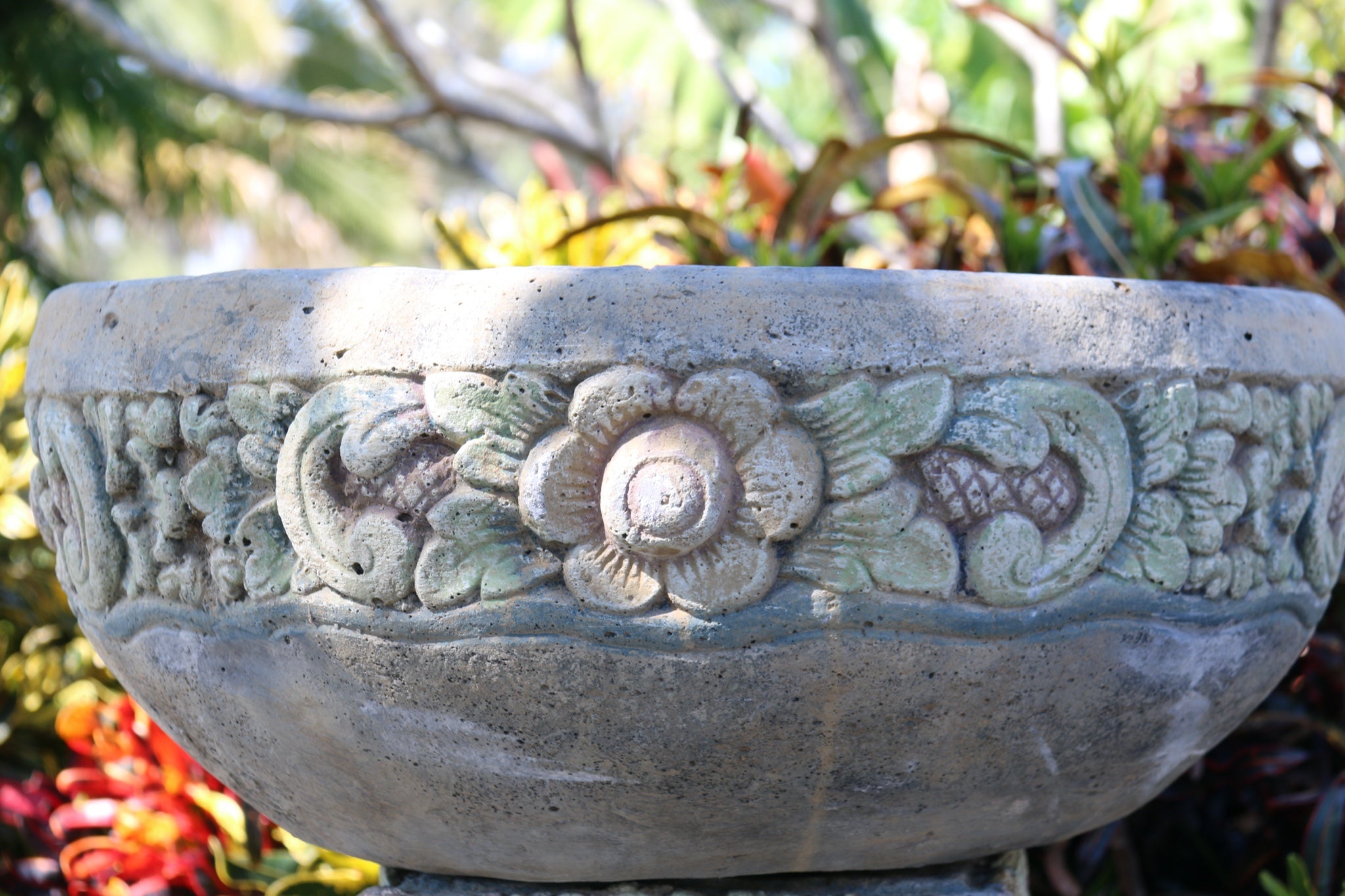 Balinese Stone Plant Pots for Sale
