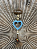 NEW Balinese Wooden Heart / Driftwood WELCOME Mobile / Hanger - Bali  Mobile