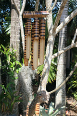 NEW Balinese Tiger Stripe Bamboo Wind Chime - Bali Bamboo Wind Chime