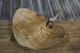 NEW Balinese Hand Carved & Crafted Suar Wood Sting Ray Sculpture - Bali Carving