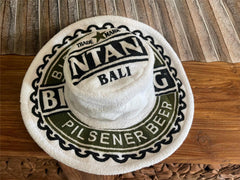 Bali Bintang Towelling Bucket Hat - Balinese Bintang Towel Bucket Hat