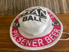 Bali Bintang Towelling Bucket Hat - Balinese Bintang Towel Bucket Hat