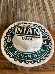 Bali Bintang Towelling Bucket Hat - Balinese Bintang Towel Bucket Hat