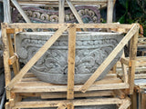 NEW Balinese Hand Carved & Crafted Paras Pot - Bali Feature Pot  Carved Bali Pot