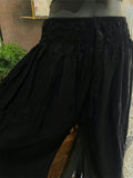 Ladies Bali Beach / Shirred Waist Bali Capri Pants - SO COMFY Suit Maternity XL