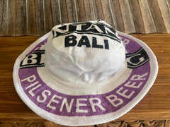 Bali Bintang Towelling Bucket Hat - Balinese Bintang Towel Bucket Hat