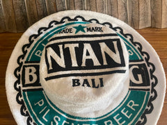 Bali Bintang Towelling Bucket Hat - Balinese Bintang Towel Bucket Hat