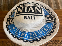 Bali Bintang Towelling Bucket Hat - Balinese Bintang Towel Bucket Hat