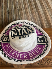 Bali Bintang Towelling Bucket Hat - Balinese Bintang Towel Bucket Hat