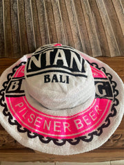 Bali Bintang Towelling Bucket Hat - Balinese Bintang Towel Bucket Hat