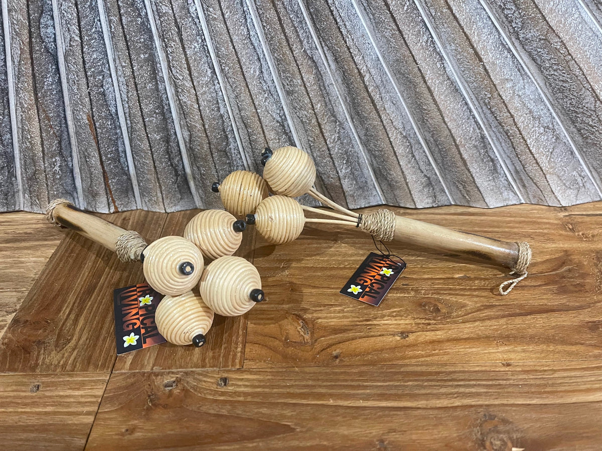 Brand New Hand Crafted Balinese Maraca - Bali Music Instrument - Maraca / Shaker