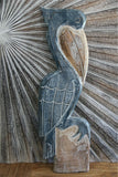 NEW Balinese Hand Crafted Pelican Wall Decor - 4 Colours Available