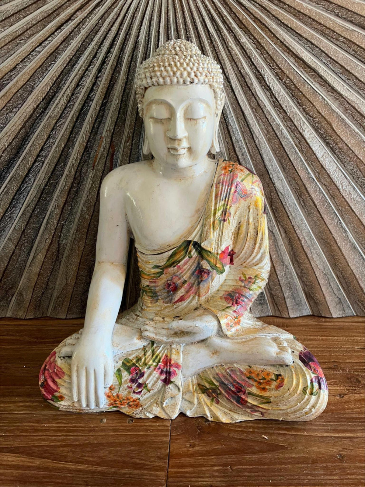 NEW Balinese Resin Buddha Sculpture - Bali Resin Buddha Statue for Indoors