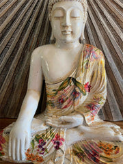 NEW Balinese Resin Buddha Sculpture - Bali Resin Buddha Statue for Indoors