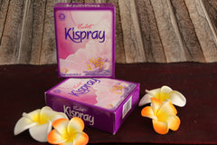 NEW Balinese KISPRAY Laundry / Fabric / Room Spray Box of 4 x 21ml Sachets