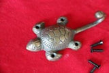 New BRASS Turtle Hook - Decorative Wall Hook - Furniture Fittings & Acces.