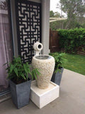 NEW Balinese Marble Chip Water Feature - Bali Water Feature - Bali Water Garden