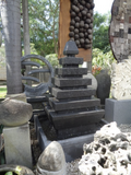 NEW Balinese Pyramid Style Water Feature - Bali Garden Water Feature - Niksoma
